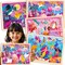 4 Set Wooden Puzzles for Toddlers | Mermaids, Princesses & Unicorns